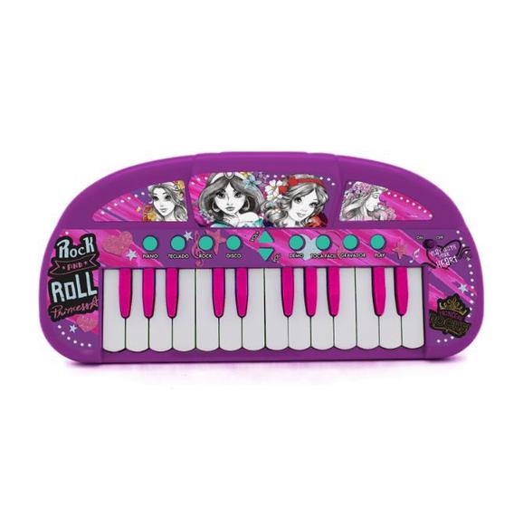 Imagem de Teclado Infantil Musical Princesa Grava E reproduz Toyng