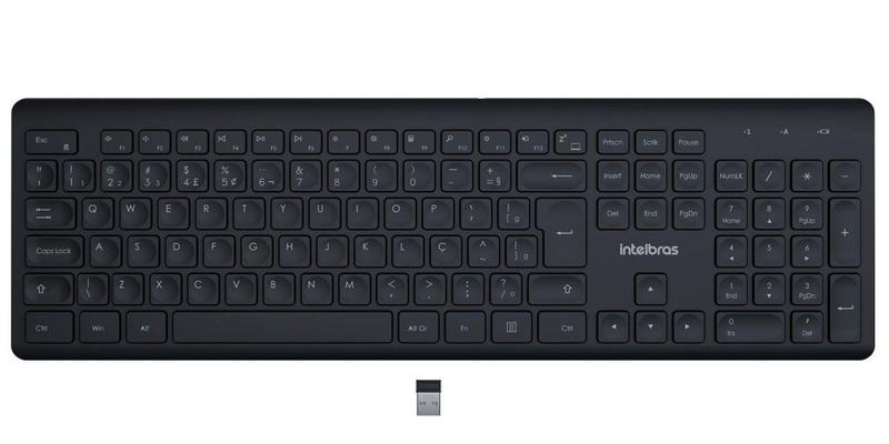 Imagem de Teclado Intelbras TSI50  Sem Fio Preto