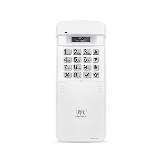 Imagem de Teclado JFL Para Centrais Active TEC500, LED Com Fio Para