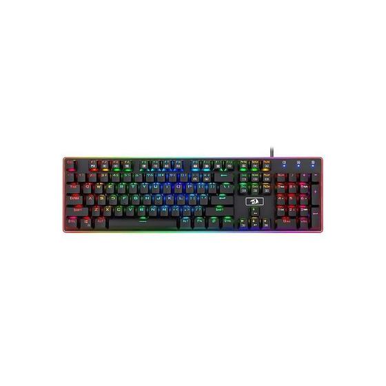 Imagem de Teclado Jogos Mecânico Redragon Ratri K595Rgb Ingles Usb Com Backlight Rgb Pret