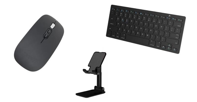 Imagem de Teclado Kit Mouse/ Suporte  Para Tablet Lenovo Tab P11 Plus 64gb