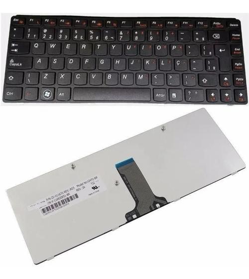 Imagem de Teclado Lenovo G470 G475 V470 B470 25-011647 Br