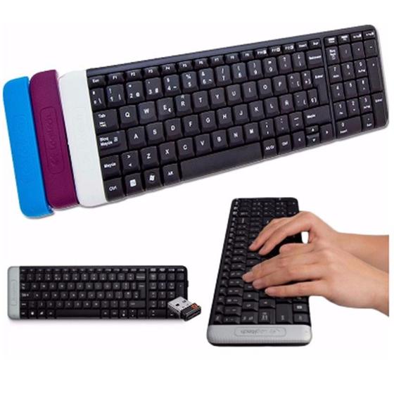 Imagem de Teclado Logitec Portatil com teclas silenciosas