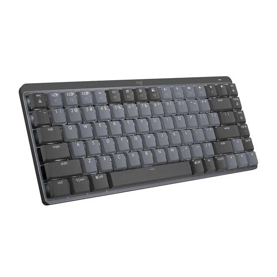 Teclado Logitech Mx Mechanical Mini Sem Fio Grafite 920-010783 Menor preço em Teclado Logitech Mx Mechanical Mini Sem Fio Grafite 920-010783