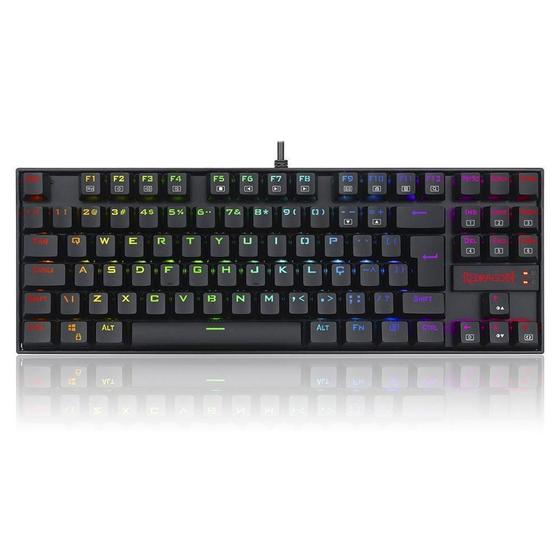 Imagem de Teclado Magnetico Kumara Pro K552 Rgb Switch Red - Preto