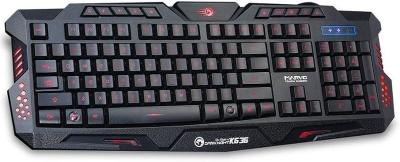 Imagem de Teclado Marvo Game Scorpion K636 USB Preto