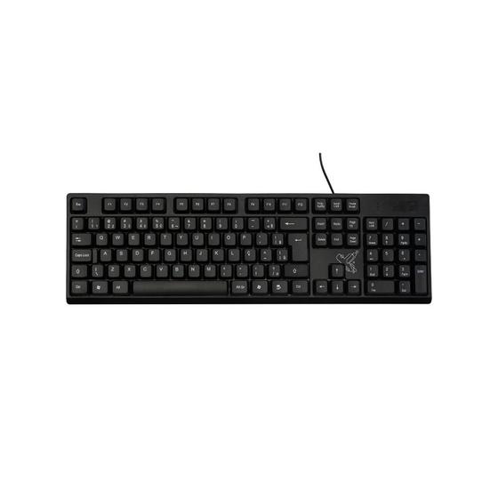Imagem de Teclado Maxprint Office Universitário Com Fio Usb Abnt Preto