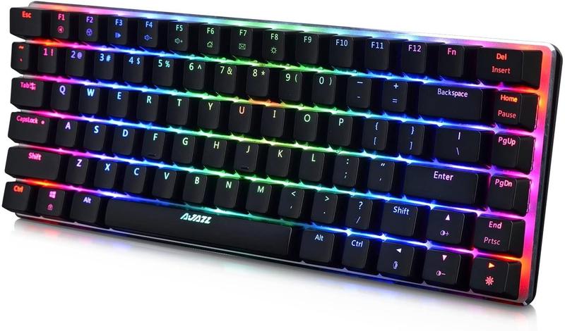 Imagem de Teclado Mecânico Ajazz AK33 Geek - 82 Teclas RGB Portátil