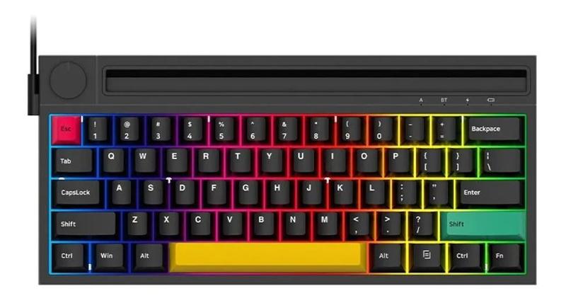 Imagem de Teclado Mecânico Ajazz K620T - Dual Mode (Bluetooth e Wired)