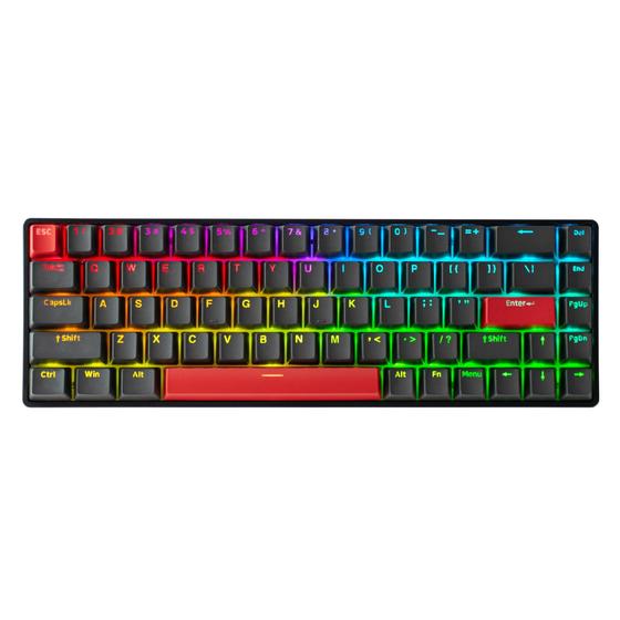 Imagem de Teclado mecânico DrunkDeer G65 Rapid Trigger RGB PBT Keycap