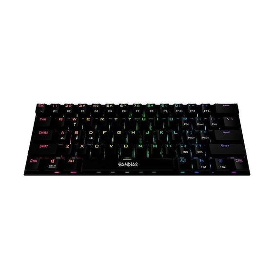Imagem de Teclado Mecânico Gamdias Hermes E3 Switch Brown Com Fio