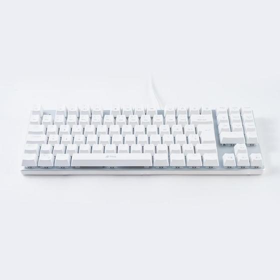 Imagem de Teclado Mecânico Gamer A+ Plus Tech Barak Branco ABNT2