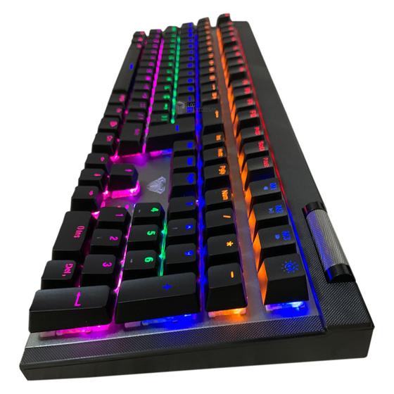 Imagem de Teclado Mecânico Gamer Aula Wind F3030 Multicores - Original