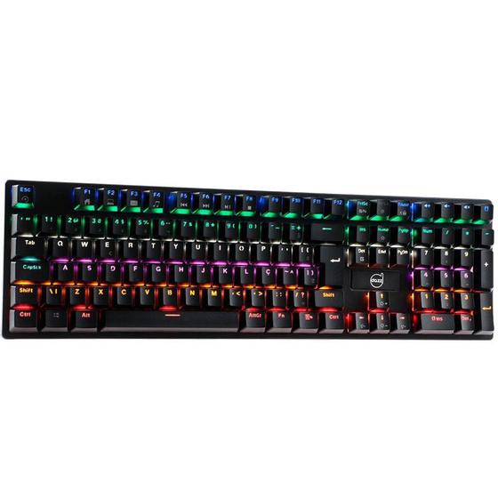 Teclado Mecânico Gamer Dazz Rapid Fire FPS Pro, RGB, Switch Outemu Mix, ABNT2 - 625328 Menor preço em Teclado Mecânico Gamer Dazz Rapid Fire FPS Pro, RGB, Switch Outemu Mix, ABNT2 - 625328