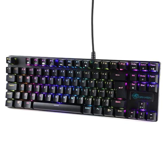 Imagem de Teclado Mecanico Gamer DN200 Switch Blue Outemu RGB - DRAXEN