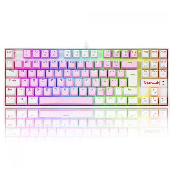 Imagem de Teclado Mecanico Gamer Kumara Rgb Switch Blue Redragon