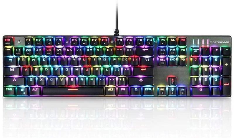 Teclado Mecânico Gamer Motospeed Ck104 K84 Rgb V1 Menor preço em Teclado Mecânico Gamer Motospeed Ck104 K84 Rgb V1