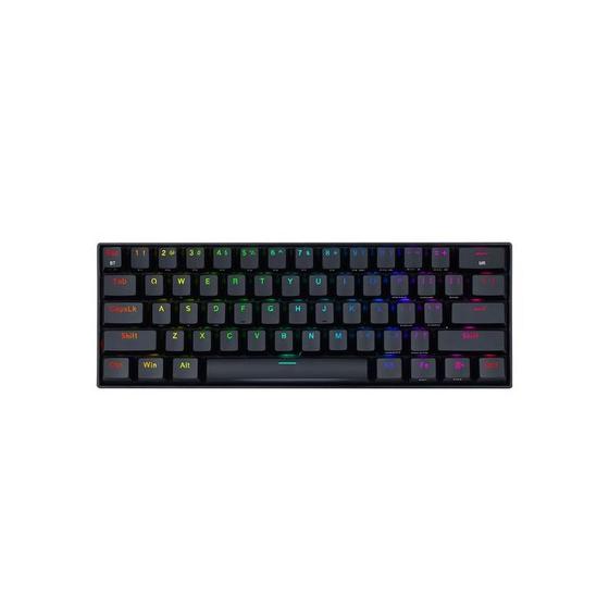 Imagem de Teclado Mecânico Gamer Redragon Draconic Pro K530-RGB-Pro Bluetooth Inglês - Preto