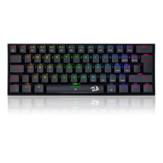 Imagem de Teclado Mecânico Gamer Redragon Dragonborn, Rgb, 60%, Switch