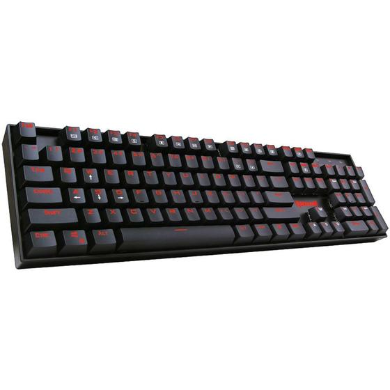 Imagem de Teclado Mecânico Gamer Redragon Mitra, LED Vermelho, Switch Outemu Blue, PT - K551-1 (BLUE)