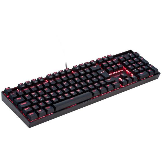 Imagem de Teclado Mecânico Gamer Redragon Mitra Switch Blue K551-1