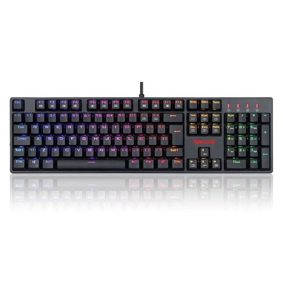 Teclado Mecânico Gamer Redragon Surara Pro, RGB, Switch Redragon K582RGB-PRO (PT-BLUE) Menor preço em Teclado Mecânico Gamer Redragon Surara Pro, RGB, Switch Redragon K582RGB-PRO (PT-BLUE)