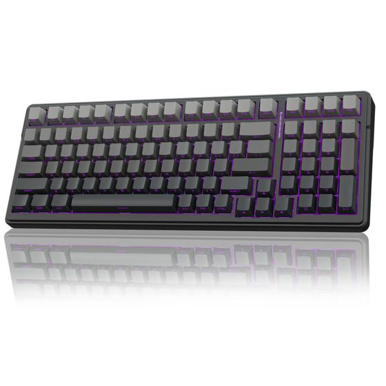 Teclado Mecânico Gamer Sem Fio AULA F99 Pro RGB - Retroiluminado Menor preço em Teclado Mecânico Gamer Sem Fio AULA F99 Pro RGB - Retroiluminado