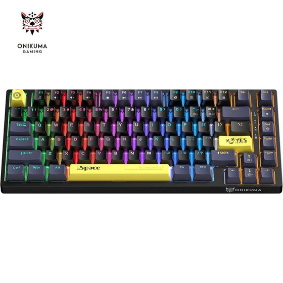 Imagem de Teclado Mecânico para Jogos ONIKUMA G52 com Switch Tea - Com Fio