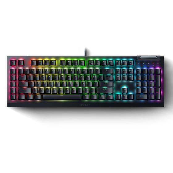 Imagem de Teclado mecânico para jogos Razer BlackWidow V4 X Green