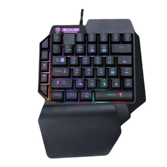 Imagem de Teclado mecânico para jogos Uno Dio Mini portátil de 35 teclas