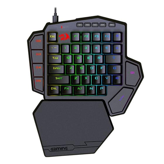 Imagem de Teclado mecanico redragon gamer ditix rgb switch azul  