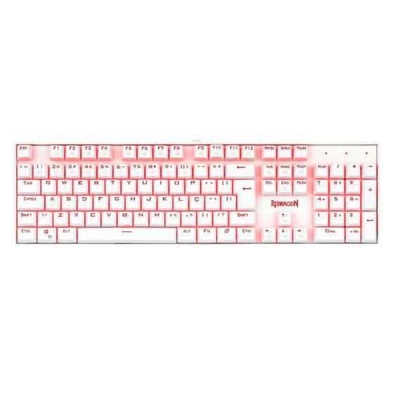 Imagem de Teclado Mecanico Redragon Mitra Single Switch Vermelho K551W