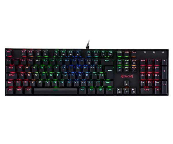 Imagem de Teclado Mecanico Redragon Mitra Swicth Brown K551 Abnt2 Rgb