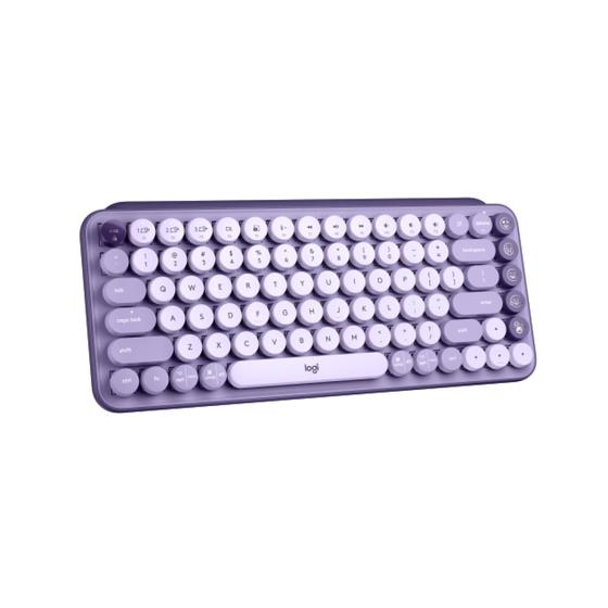 Imagem de Teclado Mecânico Sem Fio Logitech POP Keys com Emojis