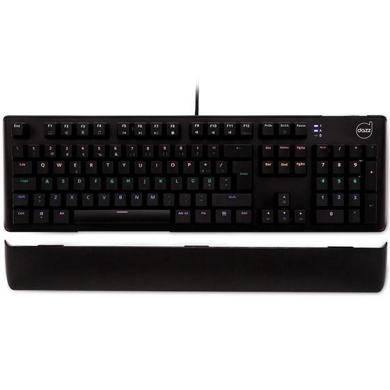 Imagem de Teclado mecanico usb gamer predator rgb dazz preto