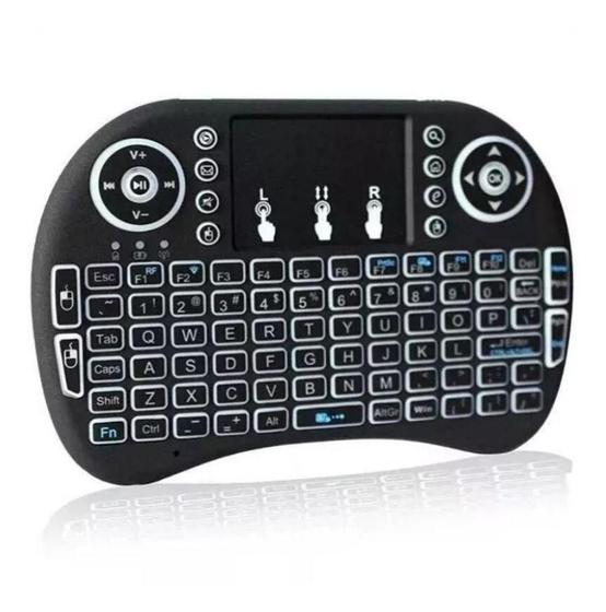 Imagem de Teclado Mini Keyboard Air Mouse Touch Tv Sem Fio Smart