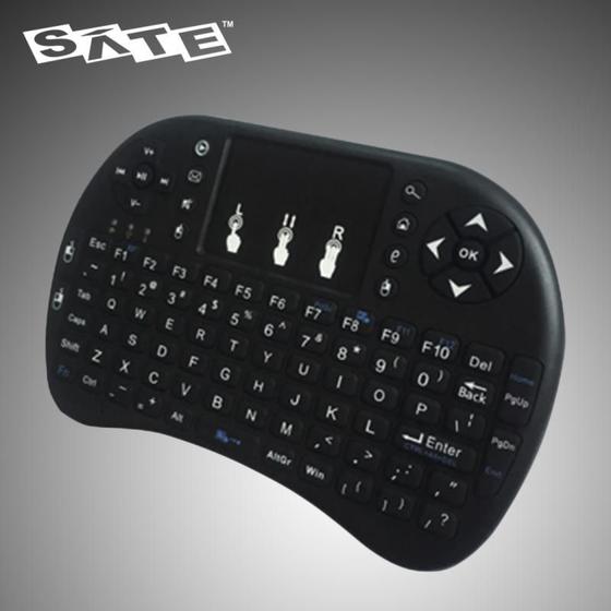 Imagem de Teclado Mini Sate AK-723G Wifi Smart TV