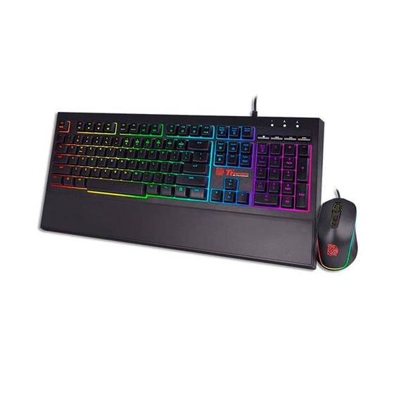 Teclado+mouse TT Challenger Elite RGB CM-CEL-WLXXMB-PB* Menor preço em Teclado+mouse TT Challenger Elite RGB CM-CEL-WLXXMB-PB*