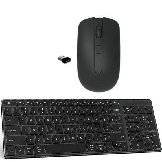 Imagem de Teclado Mouse Wireless Preto para Notebook Dell