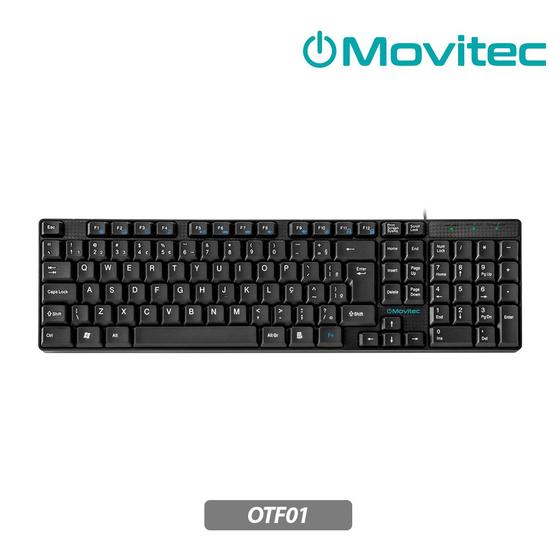 Imagem de Teclado Movitec Office Multimidia Abnt2 Otf-01