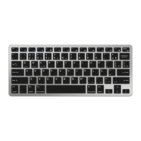 Imagem de Teclado Multidispositivos Office Estilo Bluetooth Geonav