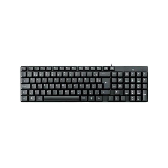 Imagem de Teclado Multilaser TF200, PS2, Preto