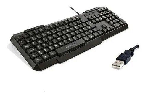 Imagem de Teclado Multimidia Usb Preto Multilaser- Tc206