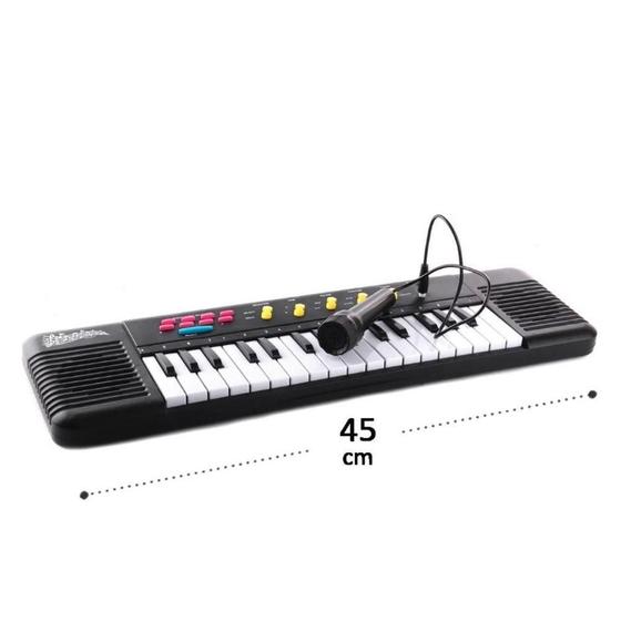 Imagem de Teclado Musical 32 Teclas Com Microfone