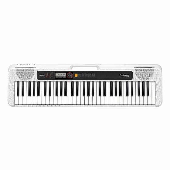 Imagem de Teclado Musical Casio CT-S200 Branco +Fonte +Porta Partitura