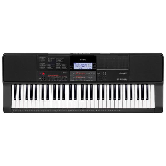 Teclado Musical Casio Portable Ct-x700 61 Teclas Preto Menor preço em Teclado Musical Casio Portable Ct-x700 61 Teclas Preto