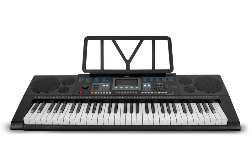 Imagem de Teclado Musical Eletrônico 61 Teclas Com USB Voik VTX350