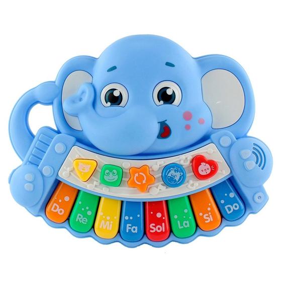 Imagem de Teclado Musical Infantil Elefante  BBR