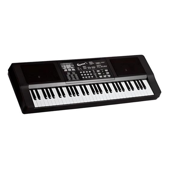 Imagem de Teclado Musical Para Iniciantes Queens 61 Teclas 10 Musicas