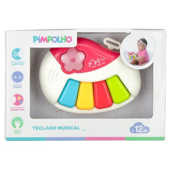 Imagem de Teclado musical pimpolho